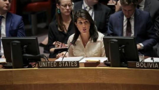 Ambasadorja e Shteteve të Bashkuara në OKB, Nikki Haley, fajson Hamasin për trazirat në Gaza
