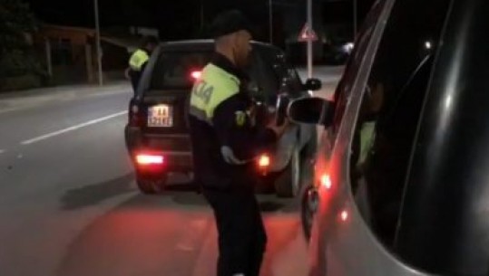 Policia vijon kontrollet gjatë natës në Tiranë, shoqërohen dy drejtues në gjendje të dehur