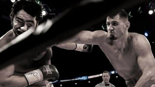 Tjetër sukses për boksierin shqiptar Prenga, mund me KO argjentinasin Ramirez