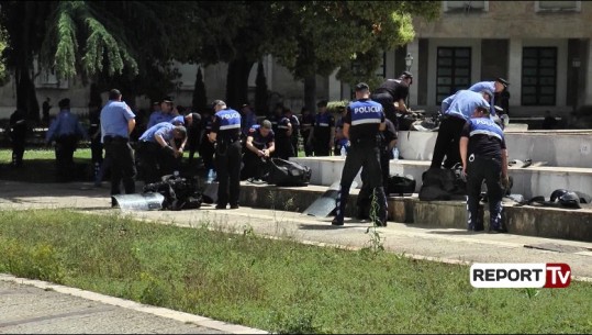 Protesta, mbi 1500 policë dhe agjentë të SHISH në terren, rrethohet Kryeministria e Ministria e Brendshme