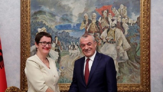 Ruçi takon delegacionin e Kosovës: Kuvendet të lehtësojnë bashkëpunimin midis Shqipërisë e Kosovës