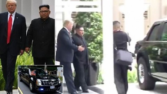 VIDEO/ Trump i prezanton Kim 'bishën' e tij të blinduar që i reziston sulmit me raketa, ja reagimi i koreanit
