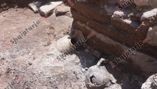 Durrës, zbulohen objekte të rëndësishme arkeologjike gjatë gërmimeve në ‘Forumin Bizantin’