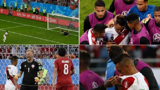Humbi penalltinë përballë danezëve, peruani në lot/ VIDEO