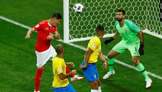 Botërori 2018/ Ngec Brazili, shqiptarët e Zvicrës frenojnë Neymarin me shokë/ VIDEO