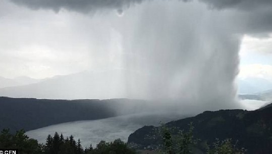 'Cunami nga qielli' zbrazet mbi liqenin në Austri/VIDEO