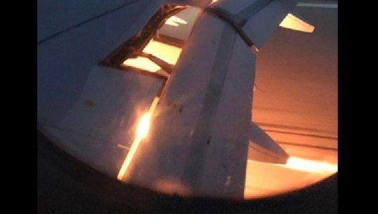 Panik te Arabia Saudite, prishet dhe merr flakë motori i avionit/ VIDEO
