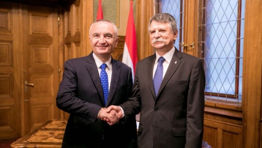Presidenti Meta takim me Kryeparlamentarin hungarez: Forcimi i bashkëpunimit ndërparlamentar, interesi i përbashkët