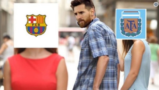 ‘Kërkohet Messi’, rrjeti ‘shkundet’ nga Memet për futbollistin argjentinas pas humbjes së turpshme me Kroacinë