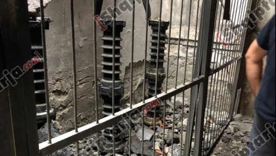 Tiranë/ Moti i keq, dëmtohet  nënstacioni elektrik në Kombinat (Foto)