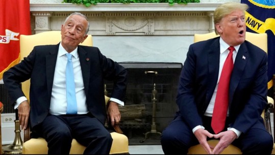 Trump “humb” betejën për shtrëngimin e duarve, lideri portugez e tërheq në takim zyrtar