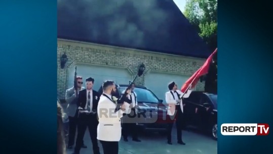 Shqiptarët bëjnë namin në SHBA, qëllojnë në dasëm me kallash/VIDEO