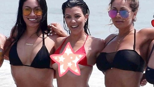 Kourtney sjell bikinit alla “Kardashian”, a është ky trendi i ri?! (Foto)