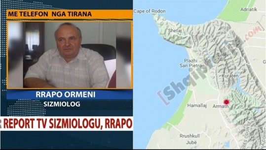 Tërmeti/ Sizmologu Rrapo Ormeni për Report Tv: Deri tani 140 goditje, por rreziku kaloi