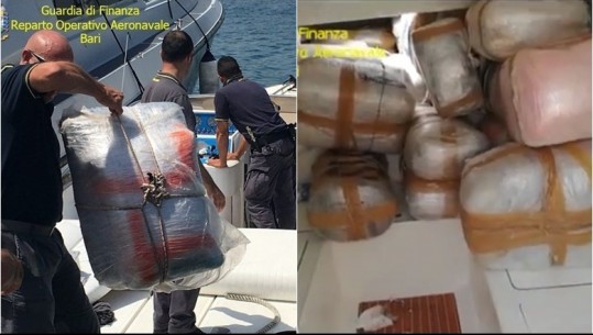  Kapet 1 ton drogë nga Shqipëria në Itali, trafikantët shqiptarë të maskuar si turistë mes jahteve luksoze (Video)