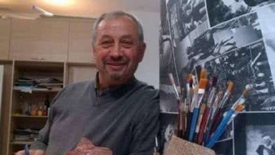 Shuhet papritur në moshën 60-vjeçare piktori i njohur Gjovalin Paci (Foto)
