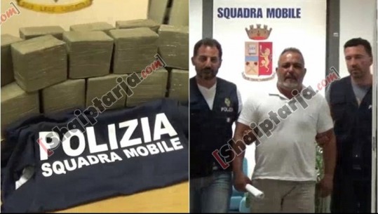 Tentoi të arratiset, prangoset në Itali korrieri shqiptar i drogës, bllokohen 35 kg kanabis/ VD