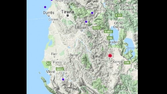 Tërmet, tre lëkundje në Korçë, Fushë Krujë dhe Durrës, nuk ka dëmtime