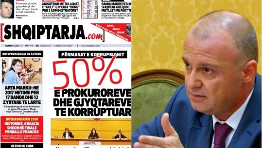 Ganaj sot si Shqiptarja.com: Mbi 50% e njerëzve të drejtësisë me probleme, në 2019 mbetemi pa gjykatë Apeli