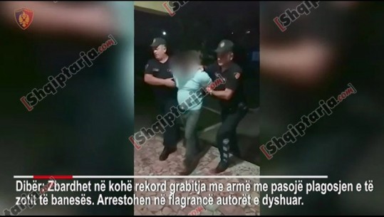 VIDEO/Shkuan për të grabitur me jelek antiplumb, kapen 2 hajdutët që plagosën me armë të zotin