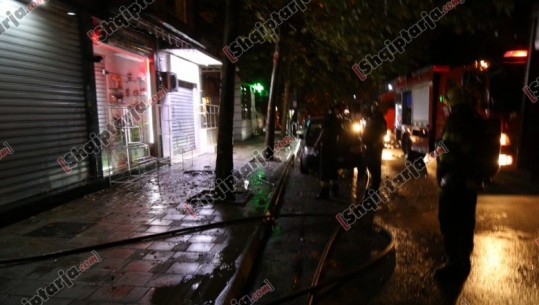 Zjarr në Tiranë, përfshihet nga flakët një apartament, evakuohen banorët, nuk ka të lënduar/ VIDEO