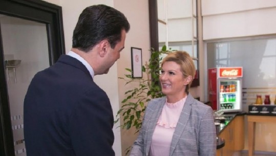 Basha takim me presidenten kroate: Ngritja e marrëdhënieve mes dy vendeve, një domosdoshmëri