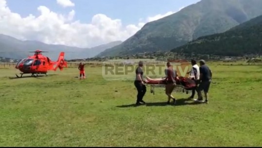 Makina bie në greminë në Bulqizë, vdes 60-vjeçari, i riu dërgohet me helikopter në Tiranë (VIDEO)