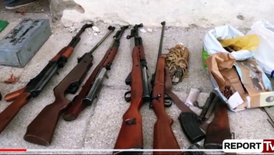 Tiranë/ Armë, snajper e municione, arrestohet Ramazan Alla, furnizonte grupet kriminale (VIDEO)