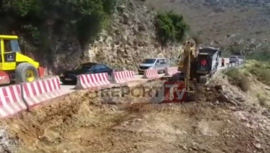 Vlorë, nis rehabilitimi i rrugës së dëmtuar në Lukovë, së shpejti në funksion të plotë/VIDEO