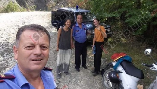 Skrapar, turistet pësojnë defekt me motoçikletë, policia iu vjen në ndihmë 