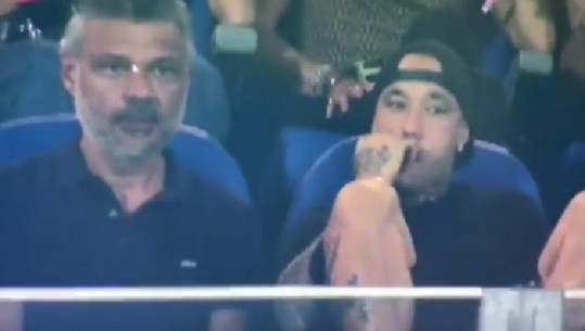 Interi po humbte ndeshjen, belgu Nainggolan kapet 'mat' nga kamerat në stadium (VIDEO)
