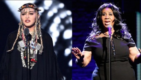‘Pa të nuk do isha bërë njeri’, Madonna përlotet përpara gjithë botës për Aretha Franklin