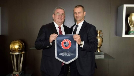 FSHF dhe Duka mbështesin rikandidimin e Aleksandër Ceferin në krye të UEFA-s 