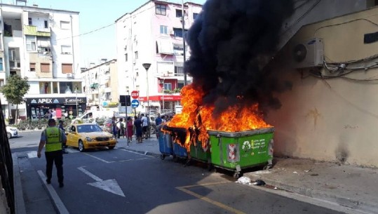 Pas çerdheve, dy zjarre të tjera sot në Tiranë, dyshohet të qëllimshme 