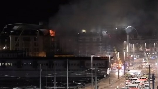 Shpërthen në zjarr Stacionit hekurudhor në qendër të Zyrihut në Zvicër, bllokohet trafiku (FOTO)