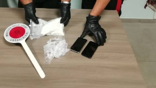 Itali/ Kapet me kokainë me vlerë 100 mijë euro, pranga 30-vjeçarit shqiptar