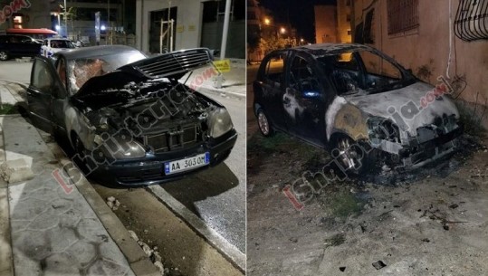 Gjenden dy makina të djegura në Vlorë, dyshohet për zjarrvënie të qëllimshme. Policia: Gjashtë të shoqëruar (VIDEO+FOTO)