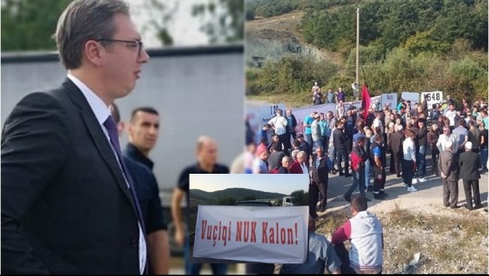 Përfundon vizita e presidentit serb në Kosovë, Vuçiç nuk shkel në Drenicë, shqiptarët bllokojnë rrugët (VIDEO)