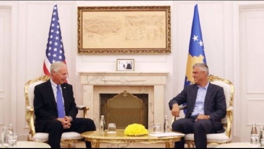 Kufijtë, senatori amerikan: SHBA do paqe në Ballkan! Thaçi: Vendosin qytetarët