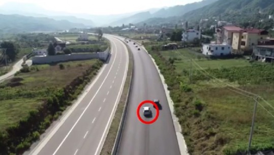 ‘Patrullimi me dron’/ Bien në ‘rrjetë’ 70 shoferë për parakalime të gabuara (VIDEO)