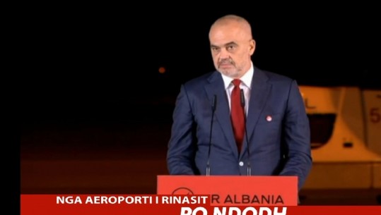 Avionët ‘Air Albania’ me emra poetësh, Rama:  Ambicia jonë, të çojmë nga Tirana në New York 'Imzot Nolin'