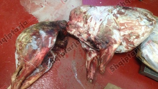 FOTO/Korçë, bllokohen 500 kg mish kontrabandë nga Greqia, prangoset pronari (Detaje)