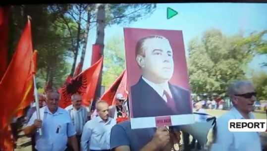 76-vjetori i Konferencës së Pezës, komunistët kujtojnë me pankarta diktatorin Enver Hoxha