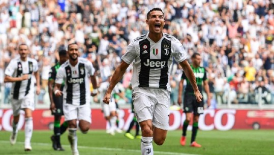 Cristiano Ronaldo thyen 'mallkimin', shënon dopietë dhe i jep fitoren Juventusit (GOLAT)