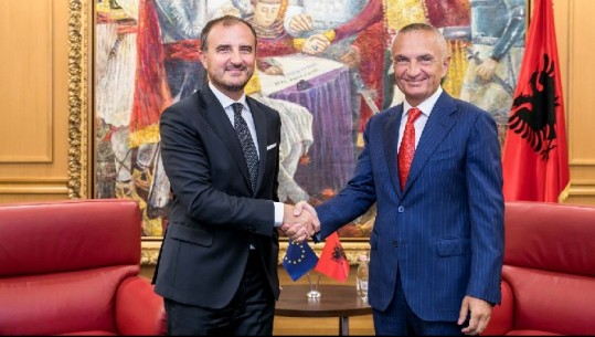 Ambasadori i ri i BE-së vjen në Tiranë, Luigi Soreca takon Metën dhe prezantohet zyrtarisht në detyrë