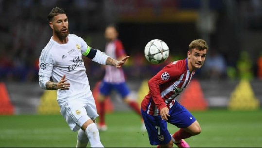 “Jam në një nivel me Messin dhe Ronaldon”, Ramos bën ironi me Griezman