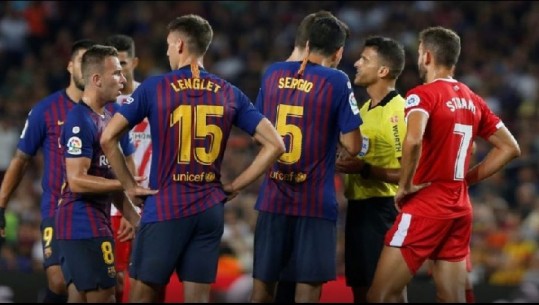 Ngec Barcelona, Girona i merr pikë brenda në “Camp Nou”, Reali e barazon në krye të renditjes 