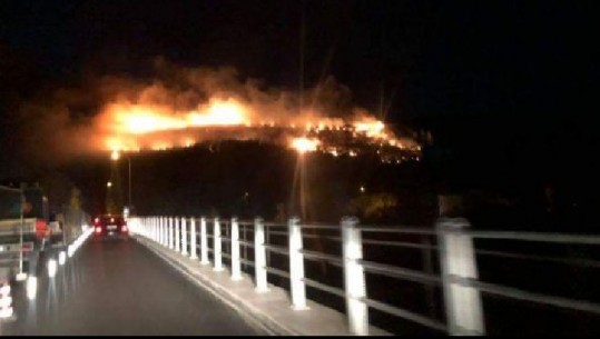 Zjarr në pyllin e Monte Serra në provincën e Pizës në Itali, 700 persona evakuohen nga zona
