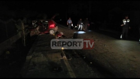 Aksident i rëndë në Divjakë, një i vdekur dhe dy të plagosur nga përplasja e dy automjeteve(VIDEO)