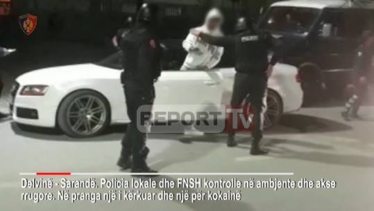 FNSH në jug, kapet hajduti i 400 mijë eurove në Greqi dhe kokainë (VIDEO+Emrat)